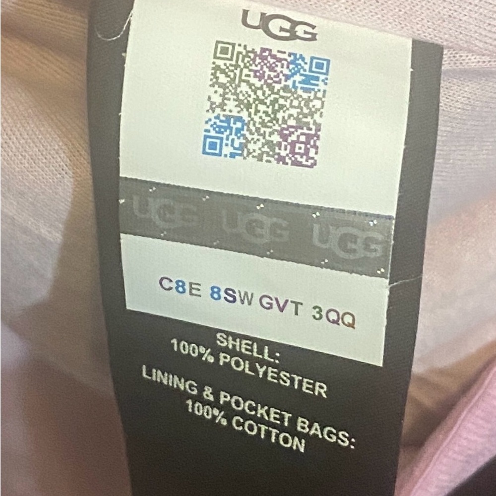 UGG Marlene Sherpa Jacket Animalia Full Zip Plush Fleece Stand Collar WMNS L NWT - Picture 8 of 13